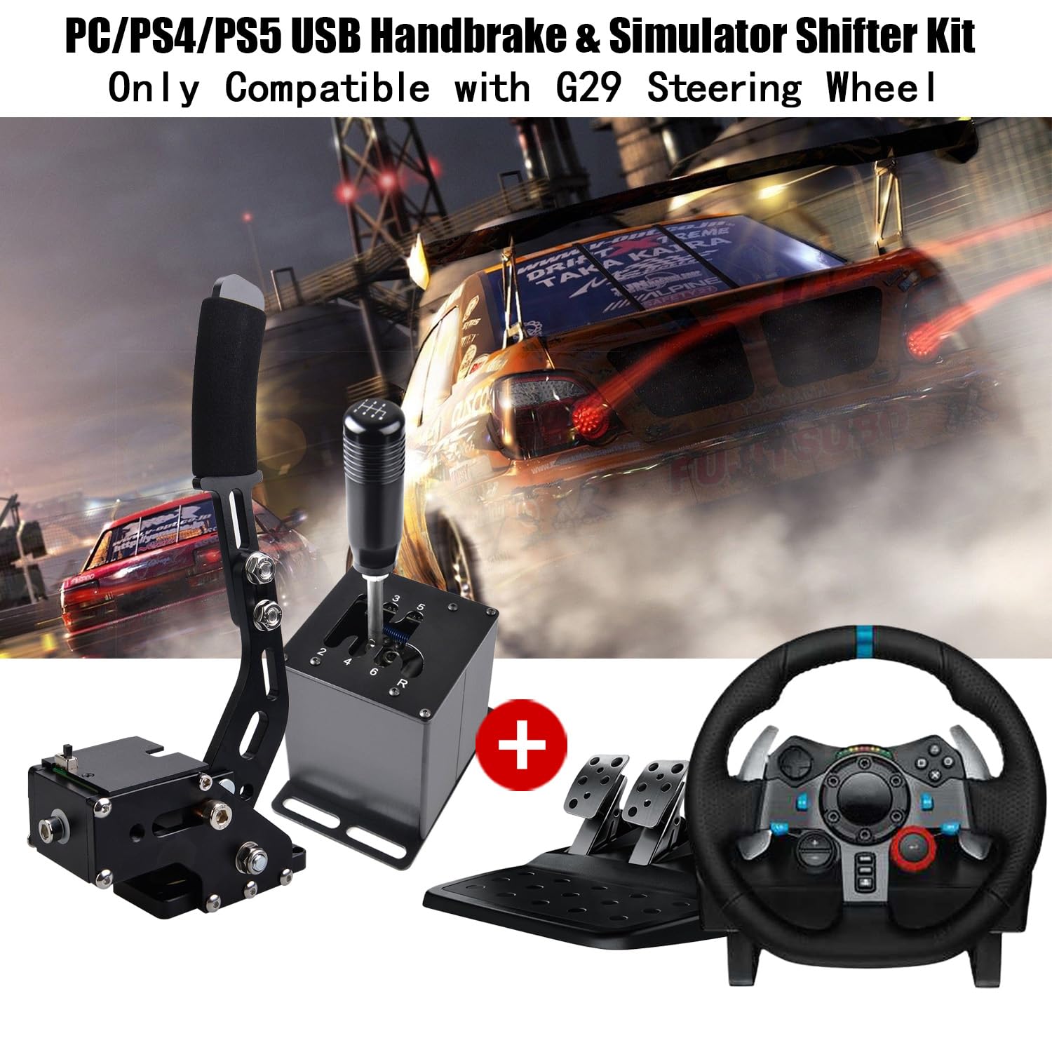 PlayStation4 - logitech  g29 　ひじぃさん専用 Logitech G29 Driving Force Racing Wheel and Floor Pedals